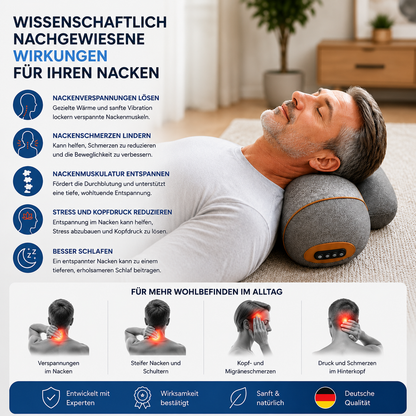wirbelfrei – 3 in 1 Nackenkissen