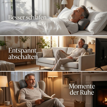 wirbelfrei – 3 in 1 Nackenkissen