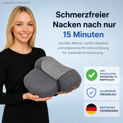 wirbelfrei – 3 in 1 Nackenkissen
