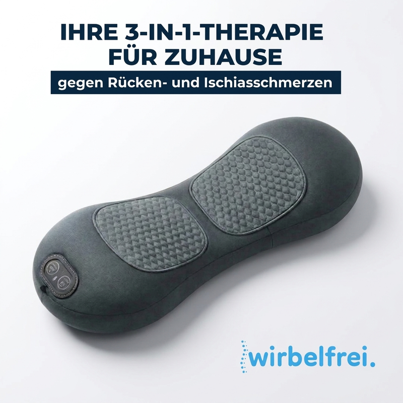 wirbelfrei - 3 in 1 Therapiekissen