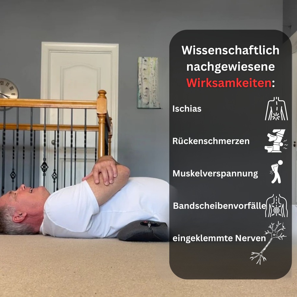 wirbelfrei - 3 in 1 Therapiekissen + E-Book