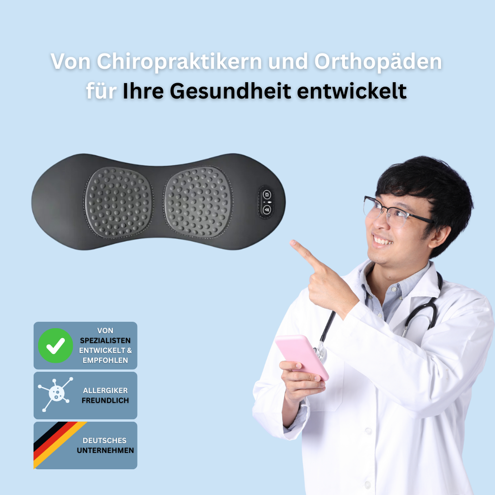 wirbelfrei - 3 in 1 Therapiekissen + E-Book